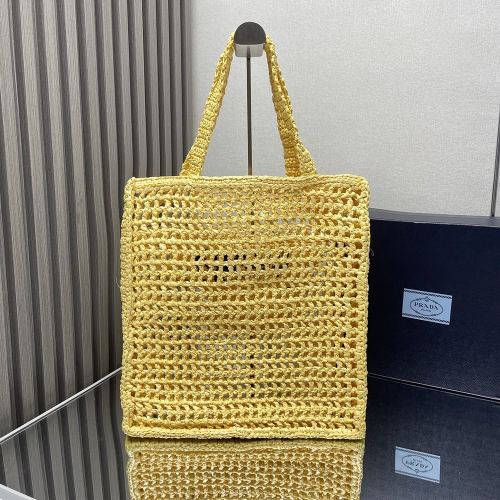 Pra*a Crochet tote bag(HIGH-END GRADE)