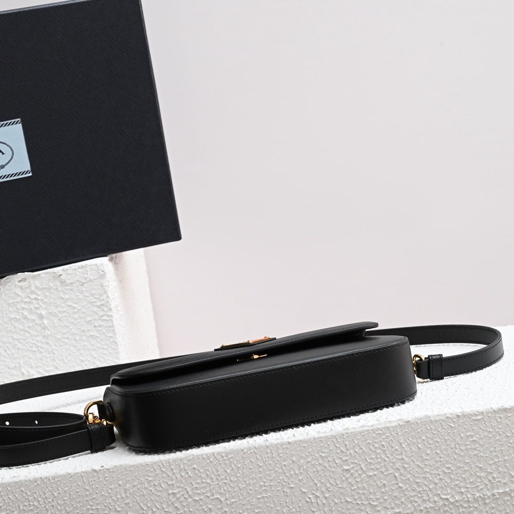 Pra*a Saffiano Leather Mini Bag(HIGH-END GRADE)