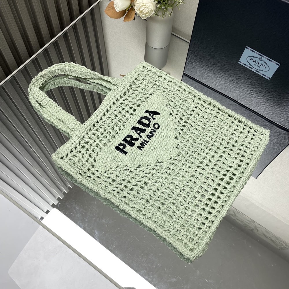 Pra*a Crochet tote bag(HIGH-END GRADE)