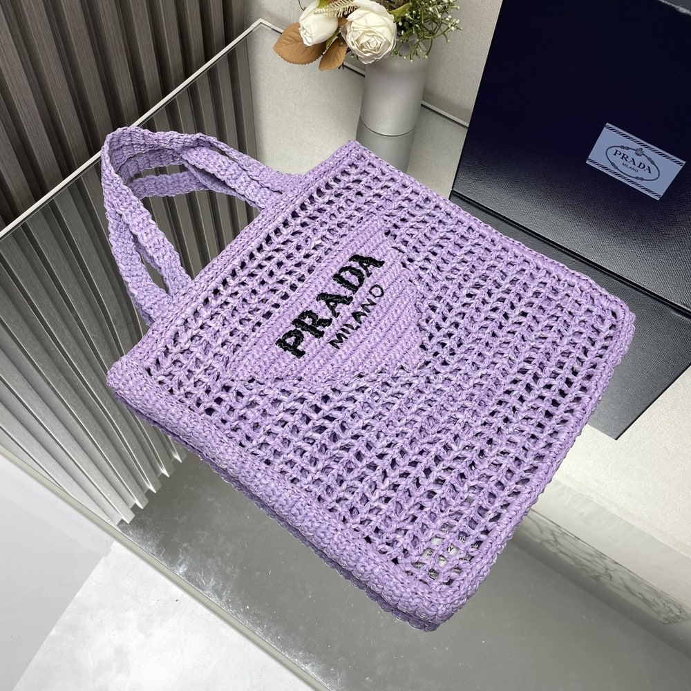 Pra*a Crochet tote bag(HIGH-END GRADE)