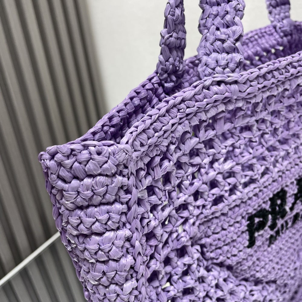Pra*a Crochet tote bag(HIGH-END GRADE)