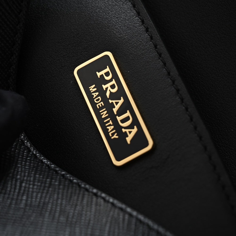 Pra*a Saffiano Leather Mini Bag(HIGH-END GRADE)