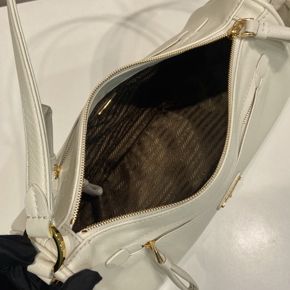 Pra*a Small leather bag(HIGH-END GRADE)