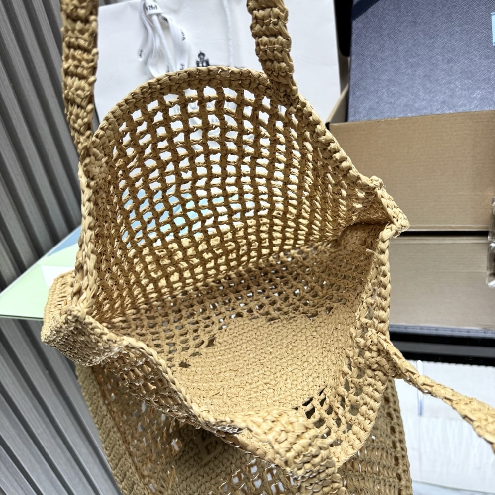Pra*a Crochet tote bag(HIGH-END GRADE)