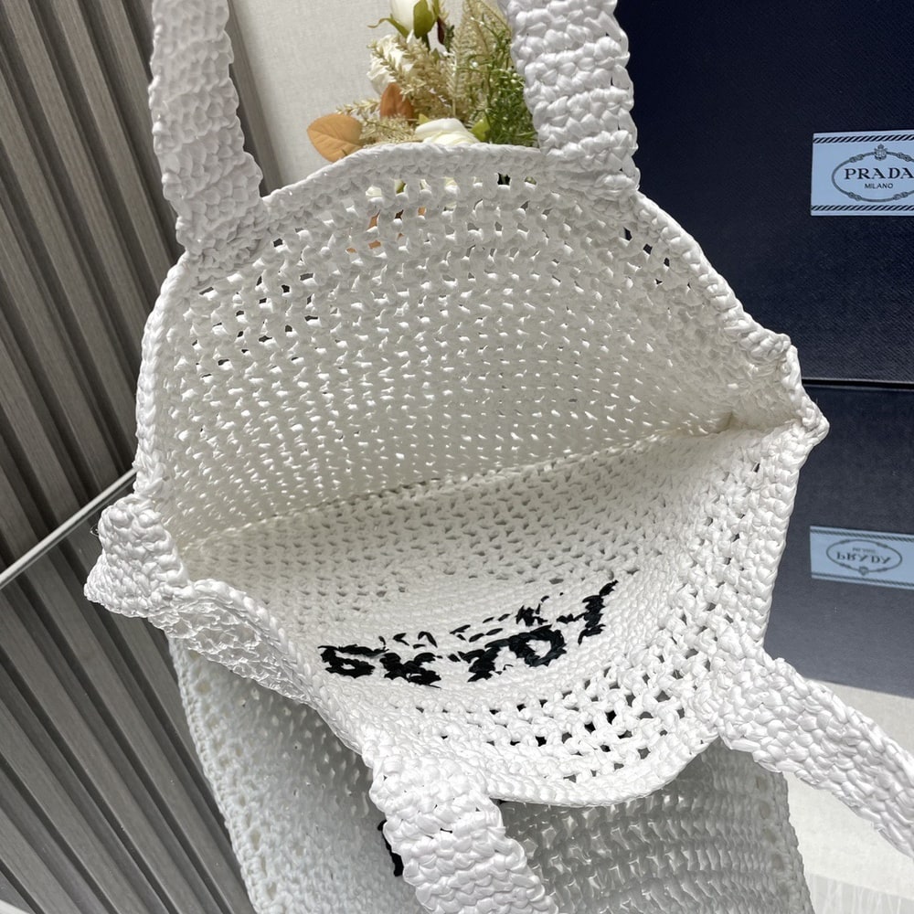 Pra*a Crochet tote bag(HIGH-END GRADE)