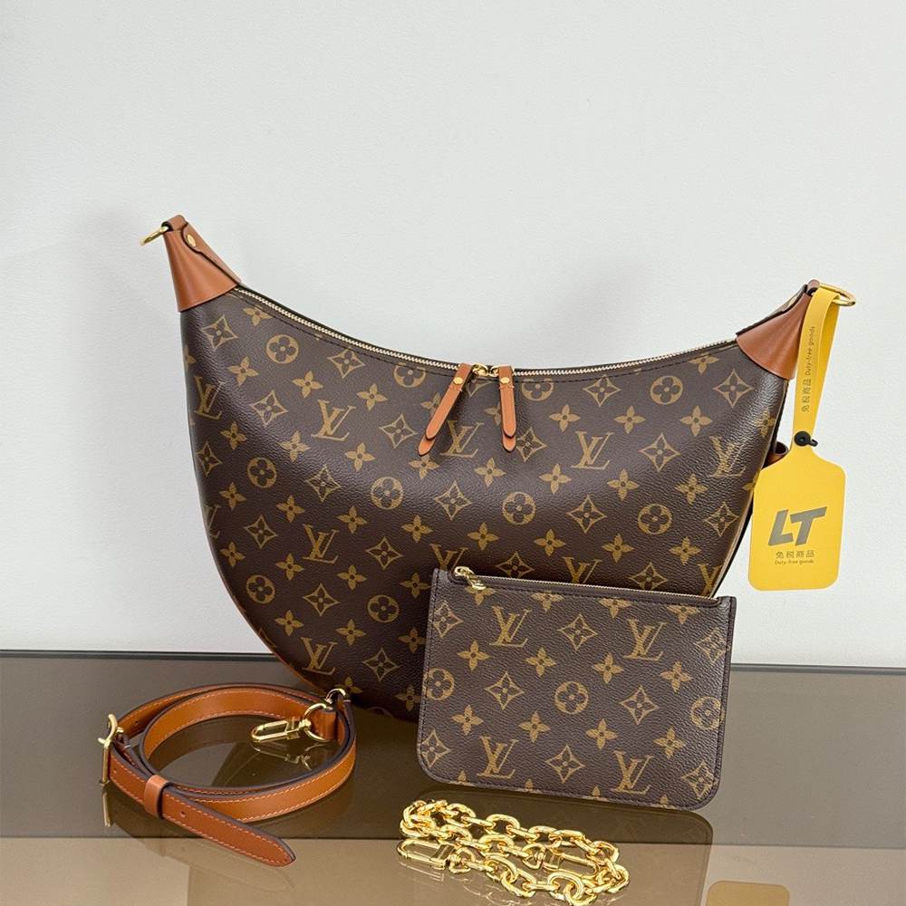 LV Loop Hobo GM(TAX-FREE Grade)